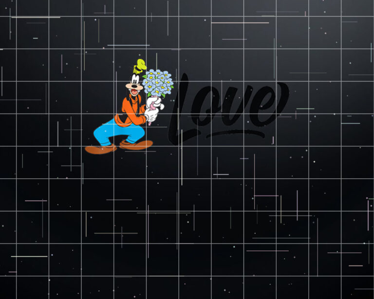 Disney Goofy Valentine Love Shirt PNG, DTF, DTG, Sublimation Design