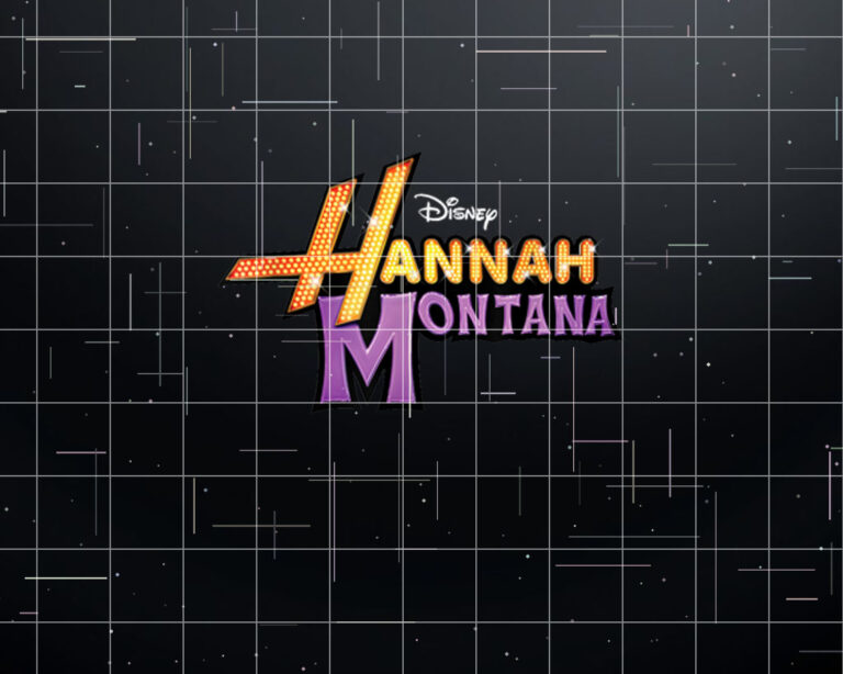 Disney Hannah Montana Classic Iconic Big Chest Text  Shirt PNG, DTF, DTG, Sublimation Design