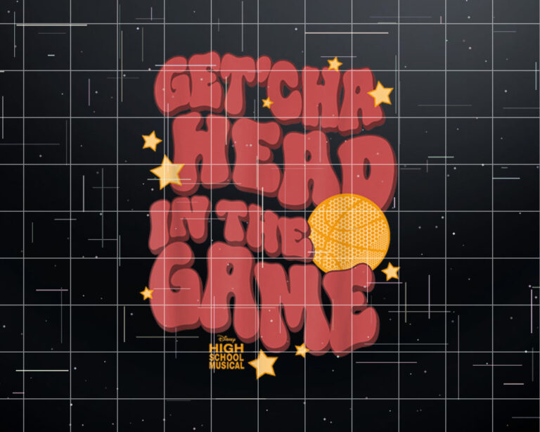 Disney High School Musical The Series Head In The Game  Shirt PNG, DTF, DTG, Sublimation Design