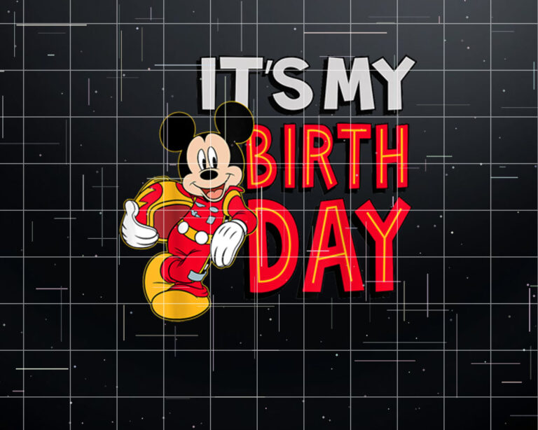 Disney Junior Birthday mickeybday  Shirt PNG, DTF, DTG, Sublimation Design