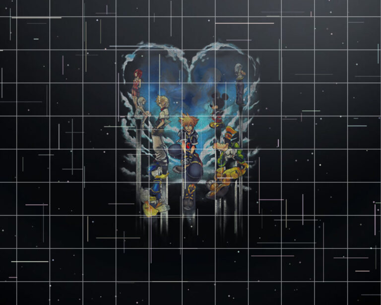 Disney Kingdom Hearts Main Characters Heart Shape Distressed Shirt PNG, DTF, DTG, Sublimation Design