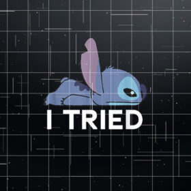 Disney Lilo  Stitch Lazy Chibi Stitch I Tried Bold  Shirt PNG, DTF, DTG, Sublimation Design