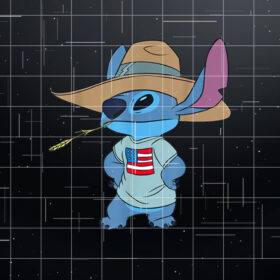Disney Lilo and Stitch Americana Shirt PNG, DTF, DTG, Sublimation Design