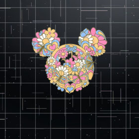 Disney Mickey And Friends Cottagecore Mickey Ears Floral Shirt PNG, DTF, DTG, Sublimation Design