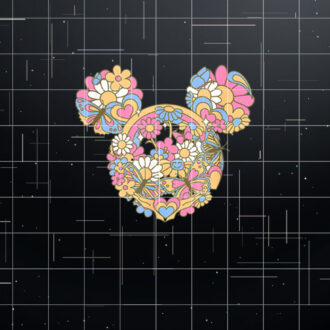 Disney Mickey And Friends Cottagecore Mickey Ears Floral Shirt PNG, DTF, DTG, Sublimation Design