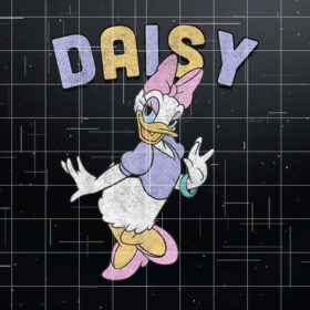 Disney Mickey And Friends Daisy Duck Simple Portrait Shirt PNG, DTF, DTG, Sublimation Design