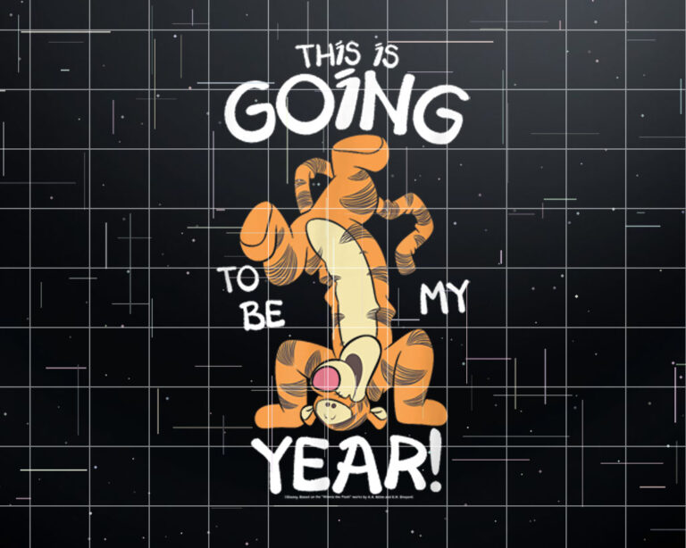 Disney Mickey And Friends Lunar New Year The Year Of Tigger Shirt PNG, DTF, DTG, Sublimation Design