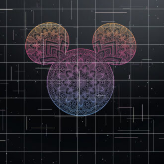 Disney Mickey And Friends Mandala Mickey Ears Shirt PNG, DTF, DTG, Sublimation Design