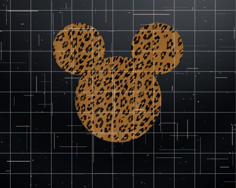 Disney Mickey And Friends Mickey Mouse Cheetah Print Shirt PNG, DTF, DTG, Sublimation Design