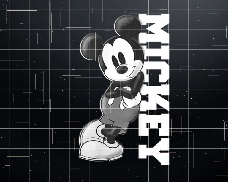 Disney Mickey And Friends Mickey Mouse Lean Shirt PNG, DTF, DTG, Sublimation Design