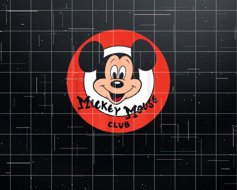 Disney Mickey And Friends Retro Classic Mickey Mouse Club Shirt PNG, DTF, DTG, Sublimation Design