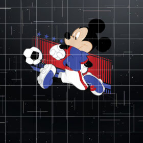 Disney Mickey And Friends USA Soccer Vintage Mickey Shirt PNG, DTF, DTG, Sublimation Design