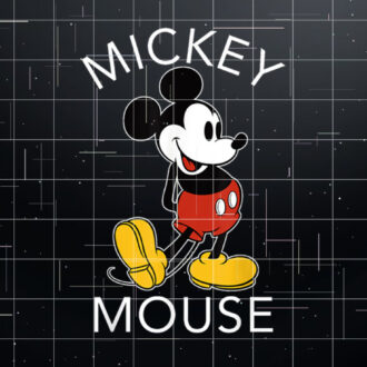Disney Mickey Mouse Classic Portrait Shirt PNG, DTF, DTG, Sublimation Design
