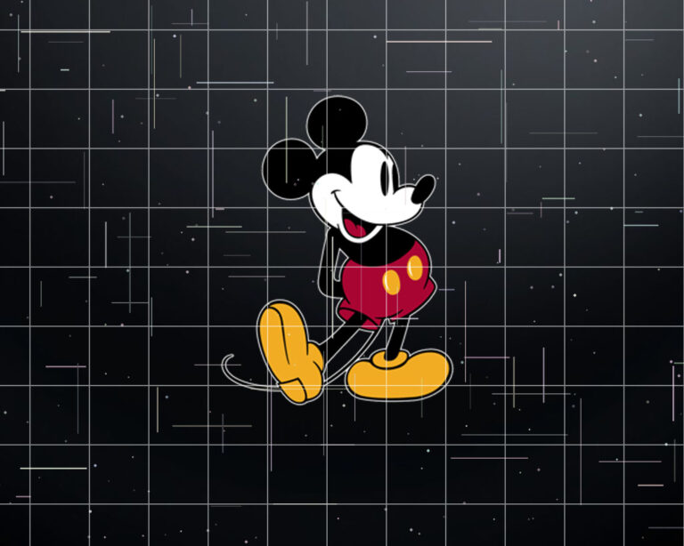 Disney Mickey Mouse Classic Pose  Shirt PNG, DTF, DTG, Sublimation Design