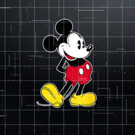 Disney Mickey Mouse Classic Pose Shirt PNG, DTF, DTG, Sublimation Design