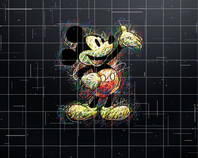 Disney Mickey Mouse Scribble Shirt PNG, DTF, DTG, Sublimation Design