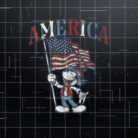 Disney Mickey Mouse with American Flag USA Fourth of July Shirt PNG, DTF, DTG, Sublimation Design