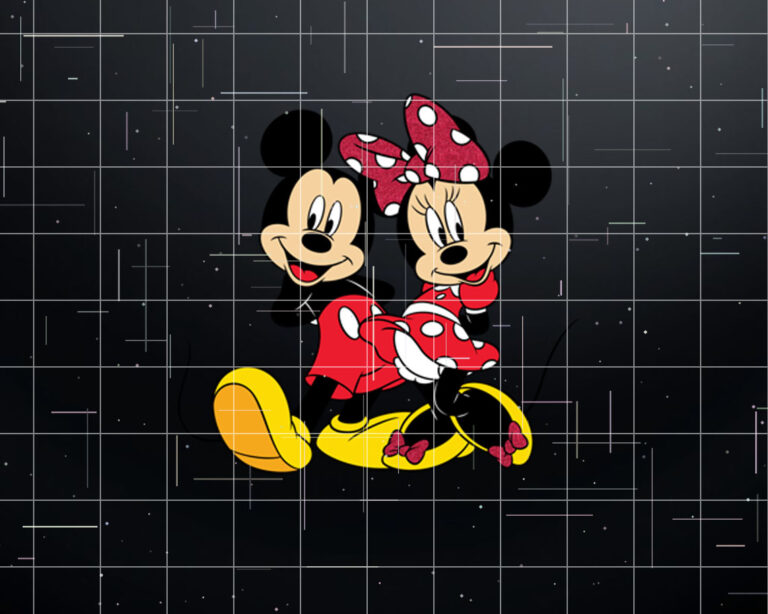 Disney Mickey and Minnie Mouse  Shirt PNG, DTF, DTG, Sublimation Design