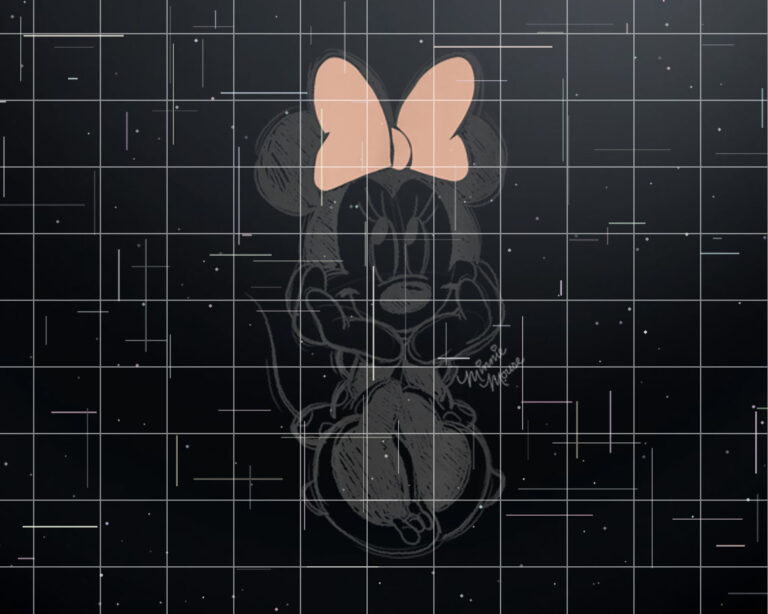 Disney Minnie Mouse Classic Sketch Cute Vintage Portrait Shirt PNG, DTF, DTG, Sublimation Design