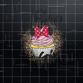 Disney Minnie Mouse Im The Birthday Girl Cupcake Shirt PNG, DTF, DTG, Sublimation Design