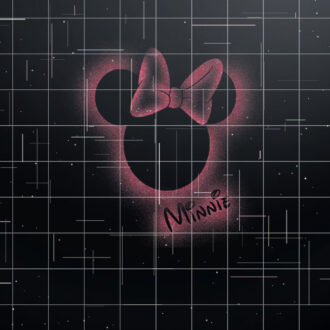 Disney Minnie Mouse Stencil Shirt PNG, DTF, DTG, Sublimation Design