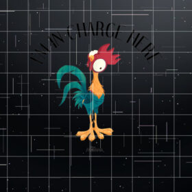 Disney Moana HeiHei Im In Charge Here Portrait Shirt PNG, DTF, DTG, Sublimation Design