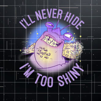 Disney Moana Tamatoa Ill Never Hide Im Too Shiny Portrait Shirt PNG, DTF, DTG, Sublimation Design