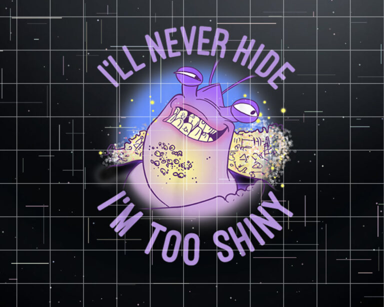 Disney Moana Tamatoa Ill Never Hide Im Too Shiny Portrait Shirt PNG, DTF, DTG, Sublimation Design