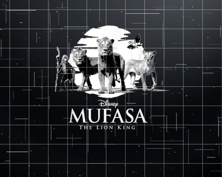 Disney Mufasa The Lion King Movie Black  White Characters Shirt PNG, DTF, DTG, Sublimation Design