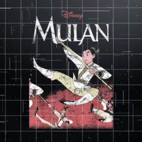 Disney Mulan Action Pose Portrait Shirt PNG, DTF, DTG, Sublimation Design