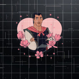 Disney Mulan Valentines Day Li Shang Heart Shape Chest Logo Shirt PNG, DTF, DTG, Sublimation Design