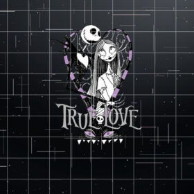 Disney Nightmare Before Christmas Valentines True Love Shirt PNG, DTF, DTG, Sublimation Design