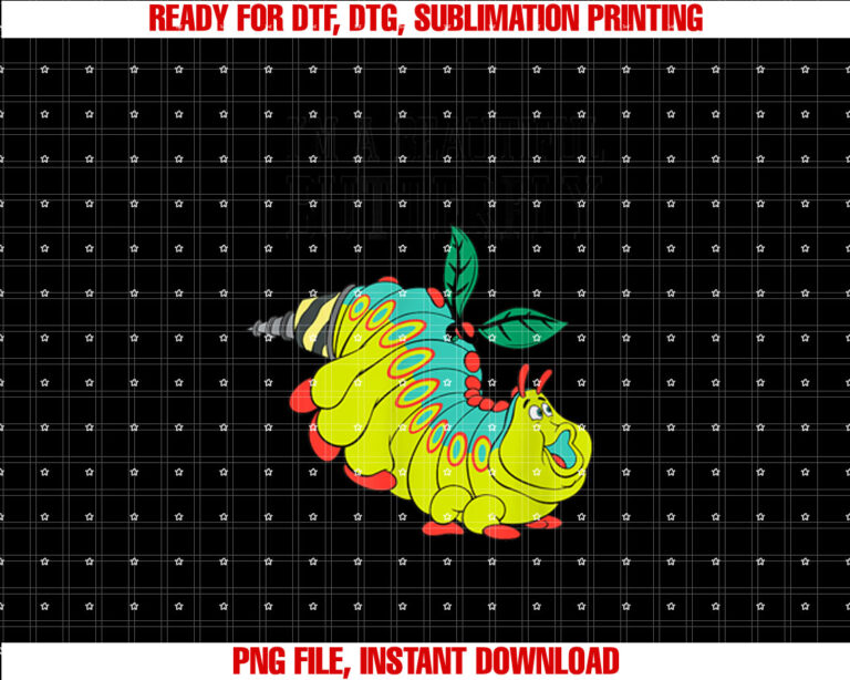 Disney Pixar A Bugs Life Heimlich Im A Beautiful Butterfly Shirt PNG, DTF, DTG, Sublimation Design