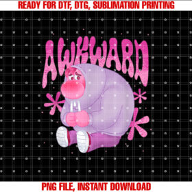 Disney Pixar Inside Out 2 Awkward Embarrassment Retro Shot Shirt PNG, DTF, DTG, Sublimation Design