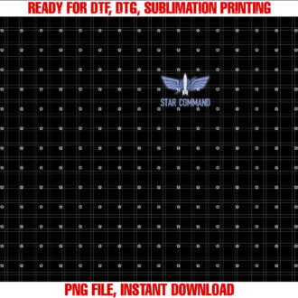 Disney Pixar Toy Story Buzz Lightyear Star Command Badge Shirt PNG, DTF, DTG, Sublimation Design