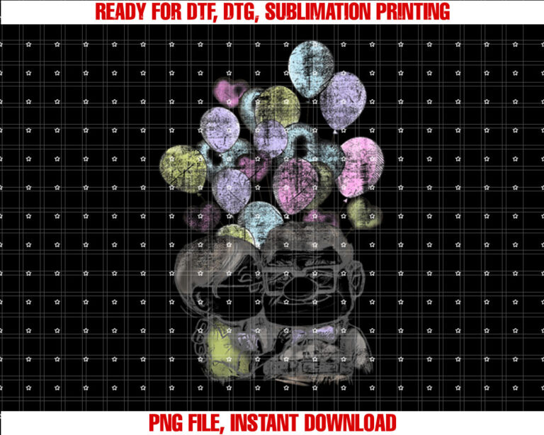 Disney Pixar Up Valentines Day Carl And Ellie Heart Vintage Shirt PNG, DTF, DTG, Sublimation Design