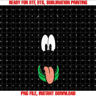 Disney Pluto Big Face Ears Up Shirt PNG, DTF, DTG, Sublimation Design