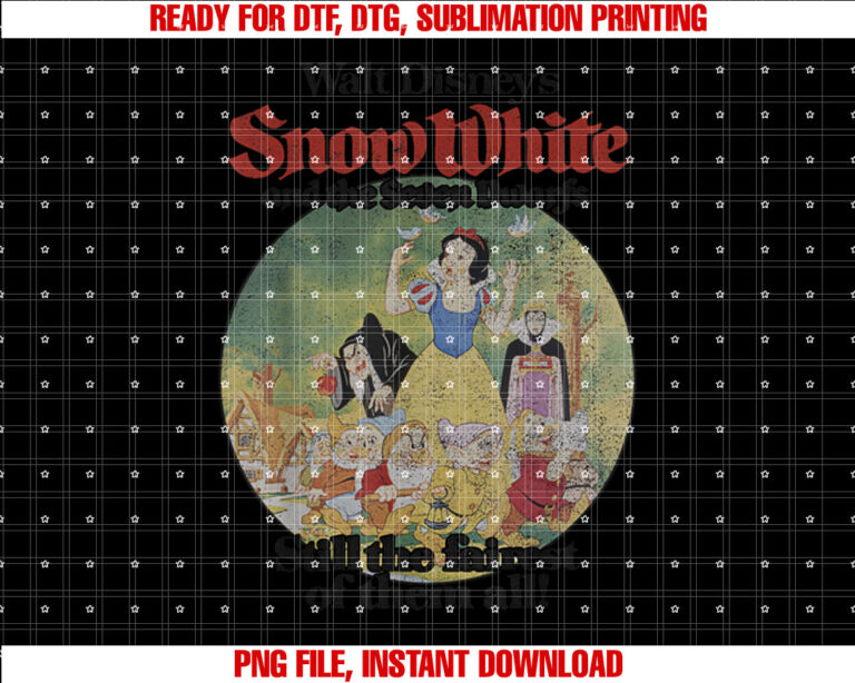 Disney Snow White Still The Fairest Of Them All Shirt PNG, DTF, DTG, Sublimation Design