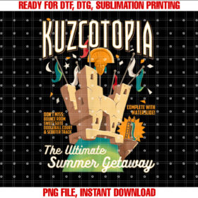 Disney The Emperors New Groove Greeting From Kuzcotopia Shirt PNG, DTF, DTG, Sublimation Design