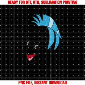 Disney The Little Mermaid Flounder Big Face Shirt PNG, DTF, DTG, Sublimation Design