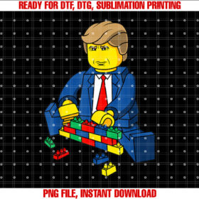 Donald Trump Build A Wall T  Shirt PNG, DTF, DTG, Sublimation Design