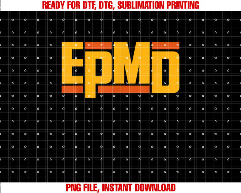 EPMD  Classic Logo Shirt PNG, DTF, DTG, Sublimation Design
