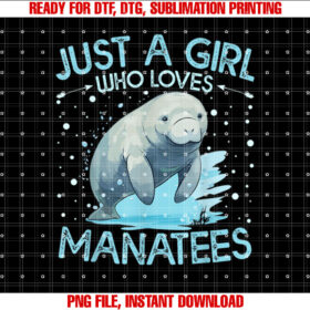 Floral Mana Just A Girl Who Loves Mana Shirt PNG, DTF, DTG, Sublimation Design