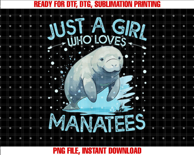 Floral Mana Just A Girl Who Loves Mana Shirt PNG, DTF, DTG, Sublimation Design