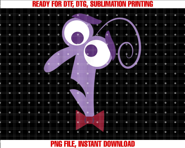 Disney Pixar Inside Out Fear Face Halloween Shirt PNG, DTF, DTG, Sublimation Design
