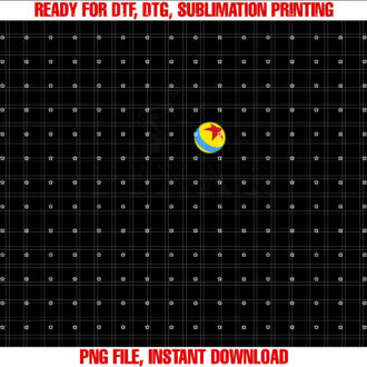 Disney Pixar Luxo Jr Ball Logo Shirt PNG, DTF, DTG, Sublimation Design