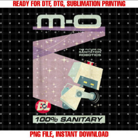 Disney Pixar WallE MO Future Of Sanitation Robotics Poster Shirt PNG, DTF, DTG, Sublimation Design