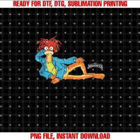 Disney the Muppets Pepã the King Prawn Sassy Pose Okay Shirt  PNG, DTF, DTG, Sublimation Design