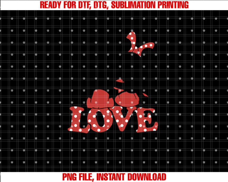 Disney Valentines Mickey Minnie Love Hug Shirt  PNG, DTF, DTG, Sublimation Design