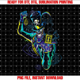 Disney Villains Dr Facilier Voodoo Magic Shirt  PNG, DTF, DTG, Sublimation Design
